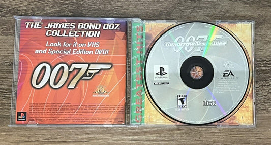 007 Tomorrow Never Dies PS1 PlayStation 1 GH - Complete CIB Tested