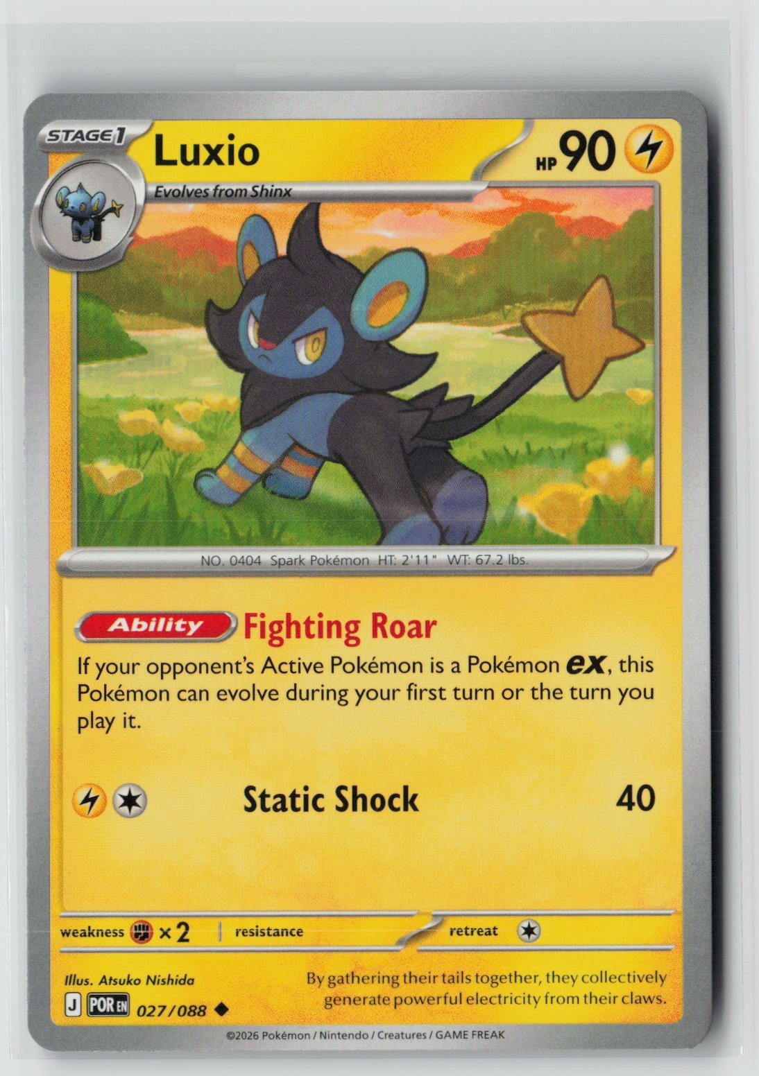 Luxio (Perfect Order 027/088) NM