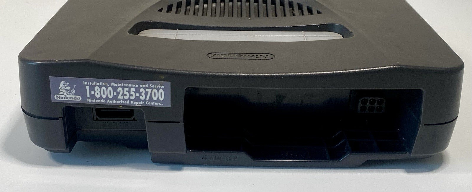 Nintendo 64 N64 Game Console Bundle 1 Gray Controller & All Cords, Tested!