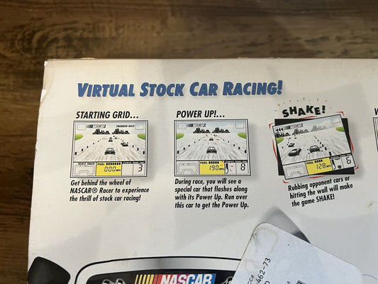 Radica NASCAR Racer Virtual Hand-Held Racing Electronic Video Game 1998 In Box