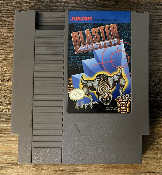 Blaster Master - Authentic Nintendo NES Game - Tested & Works