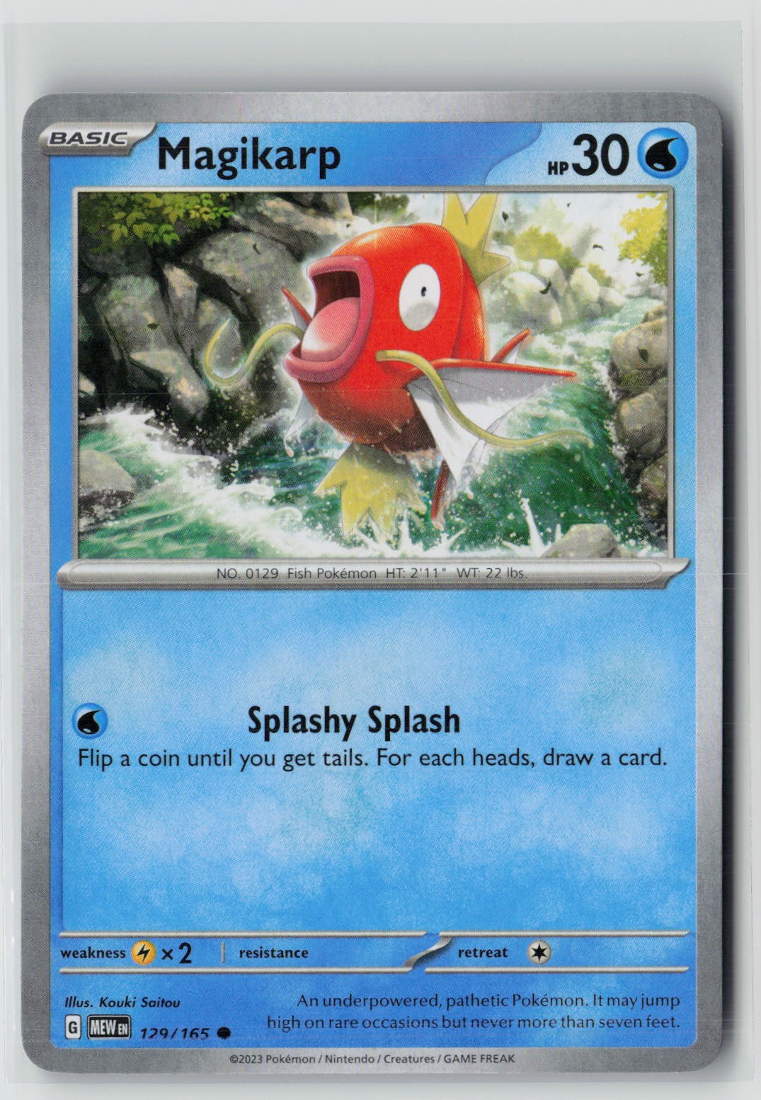 Magikarp (SV: Scarlet & Violet 151 129/165) NM