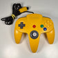 Yellow N64 Nintendo 64 Controller OEM w/ 8BitDo Hall Effect Joystick Tested