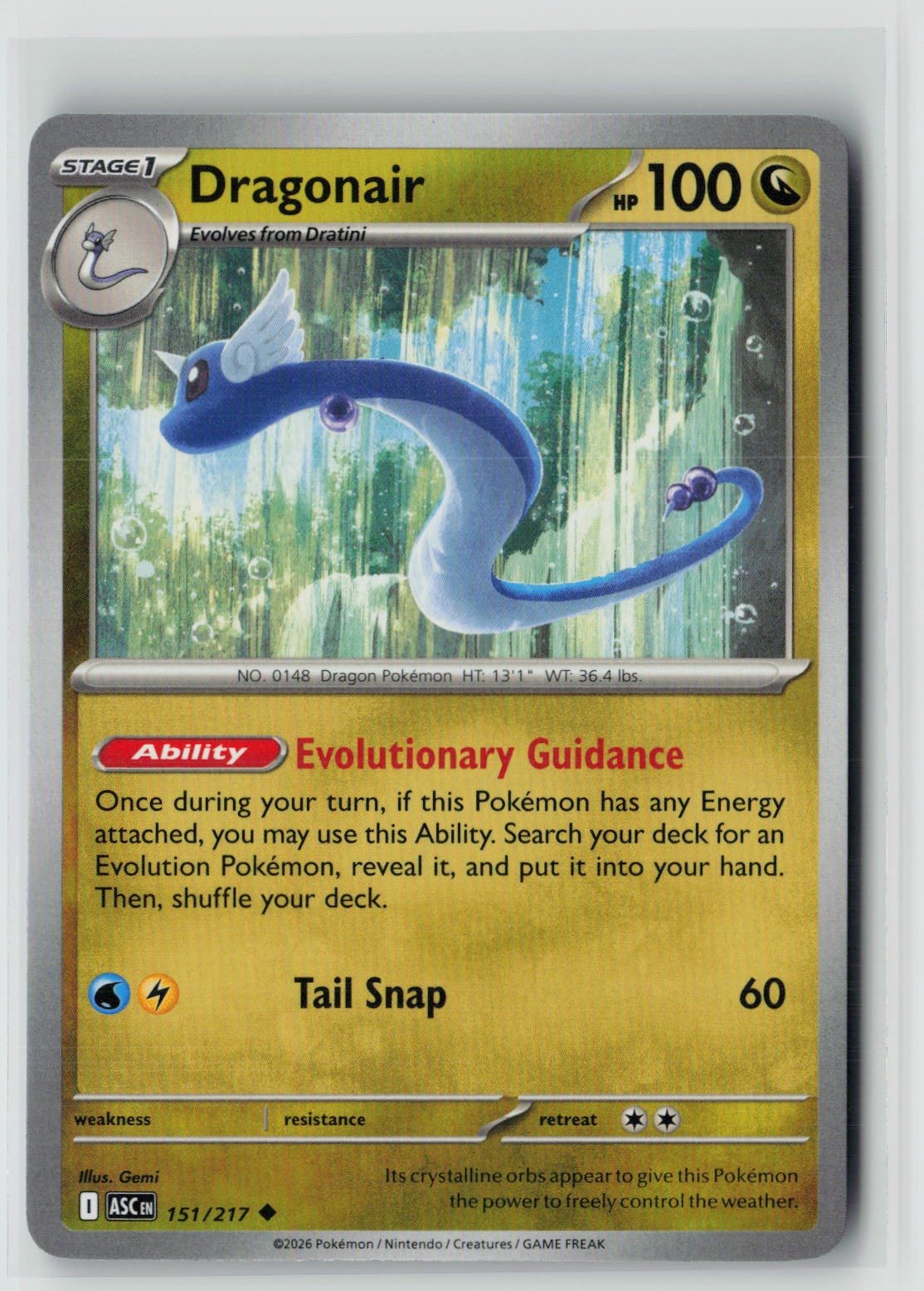 Dragonair (ME: Ascended Heroes 151/217) NM