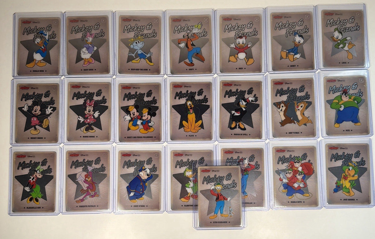 2023 Kakawow Hotbox Disney 100 Mickey & Friends Rare 22 Cards Bundle Lot All NM