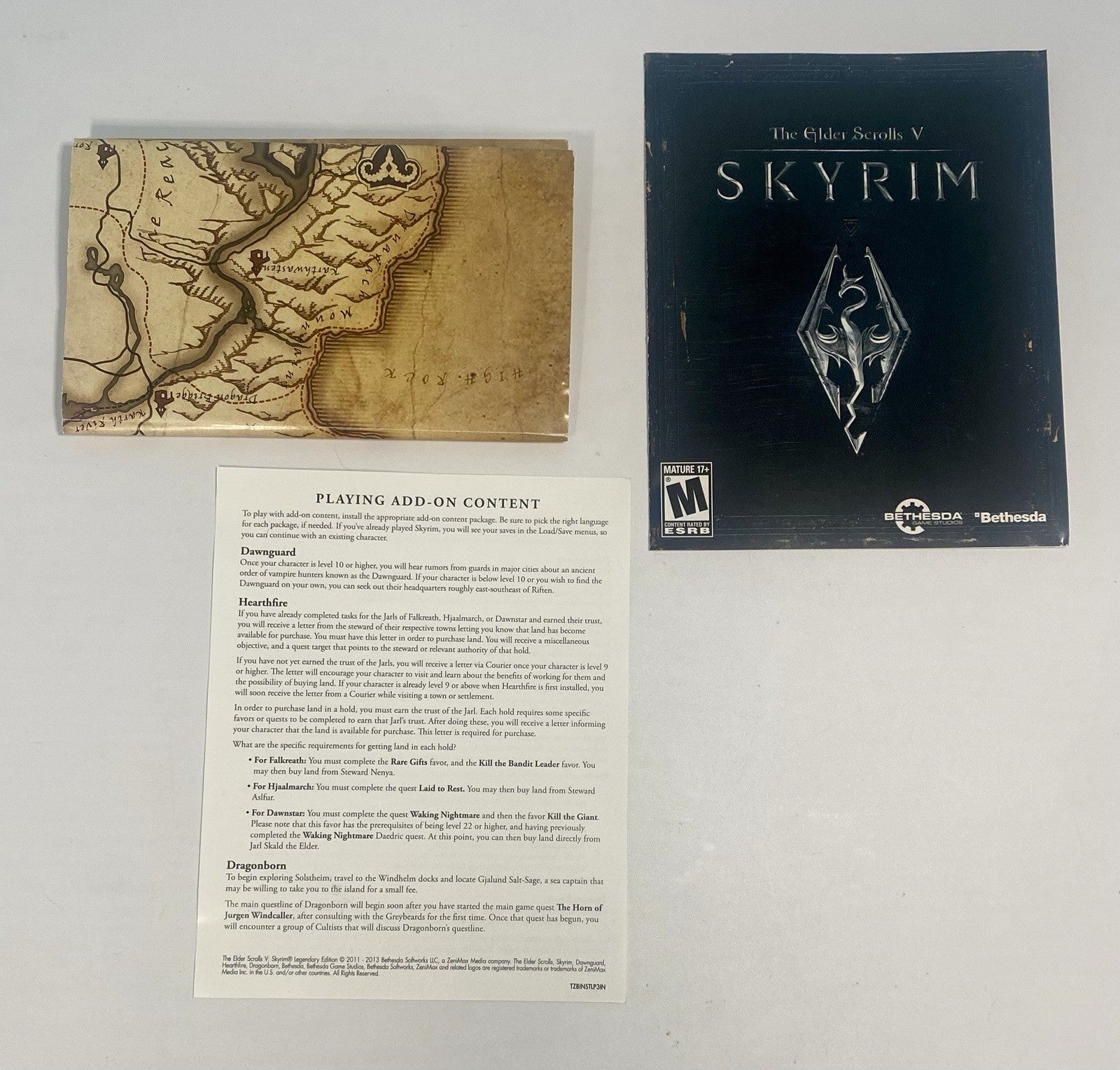 The Elder Scrolls V: Skyrim Legendary Edition (Sony PlayStation 3, 2013) PS3 CIB