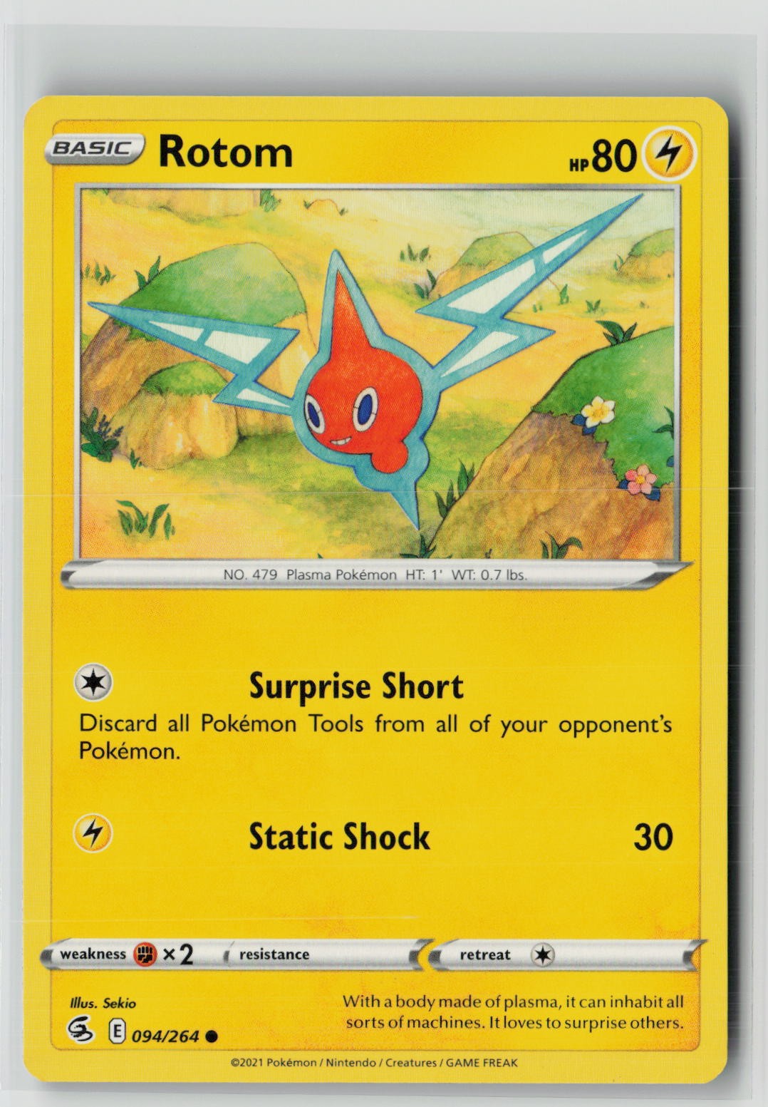 Rotom (SWSH08: Fusion Strike 094/264) NM