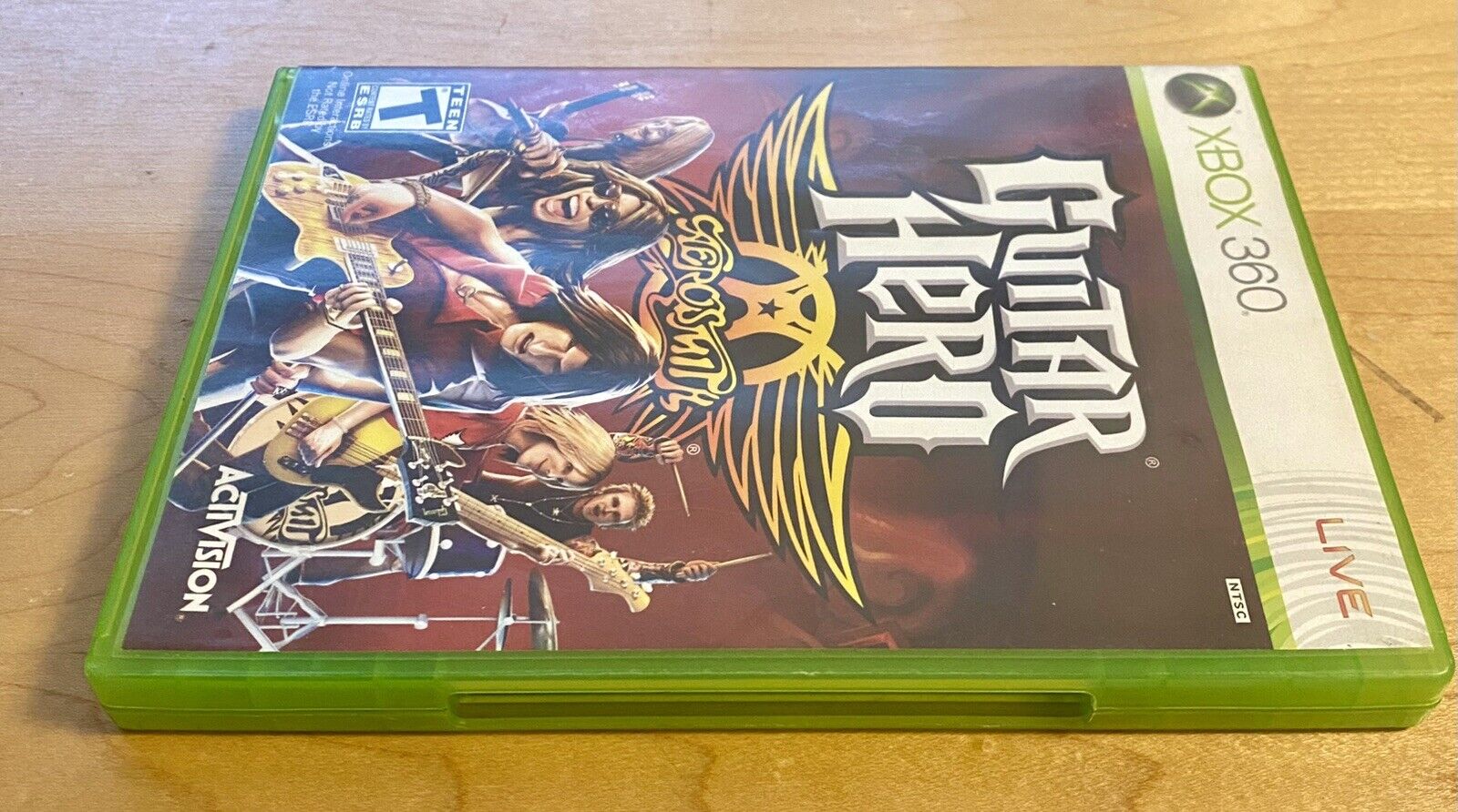 Guitar Hero: Aerosmith (Microsoft Xbox 360, 2008) Authentic & Tested