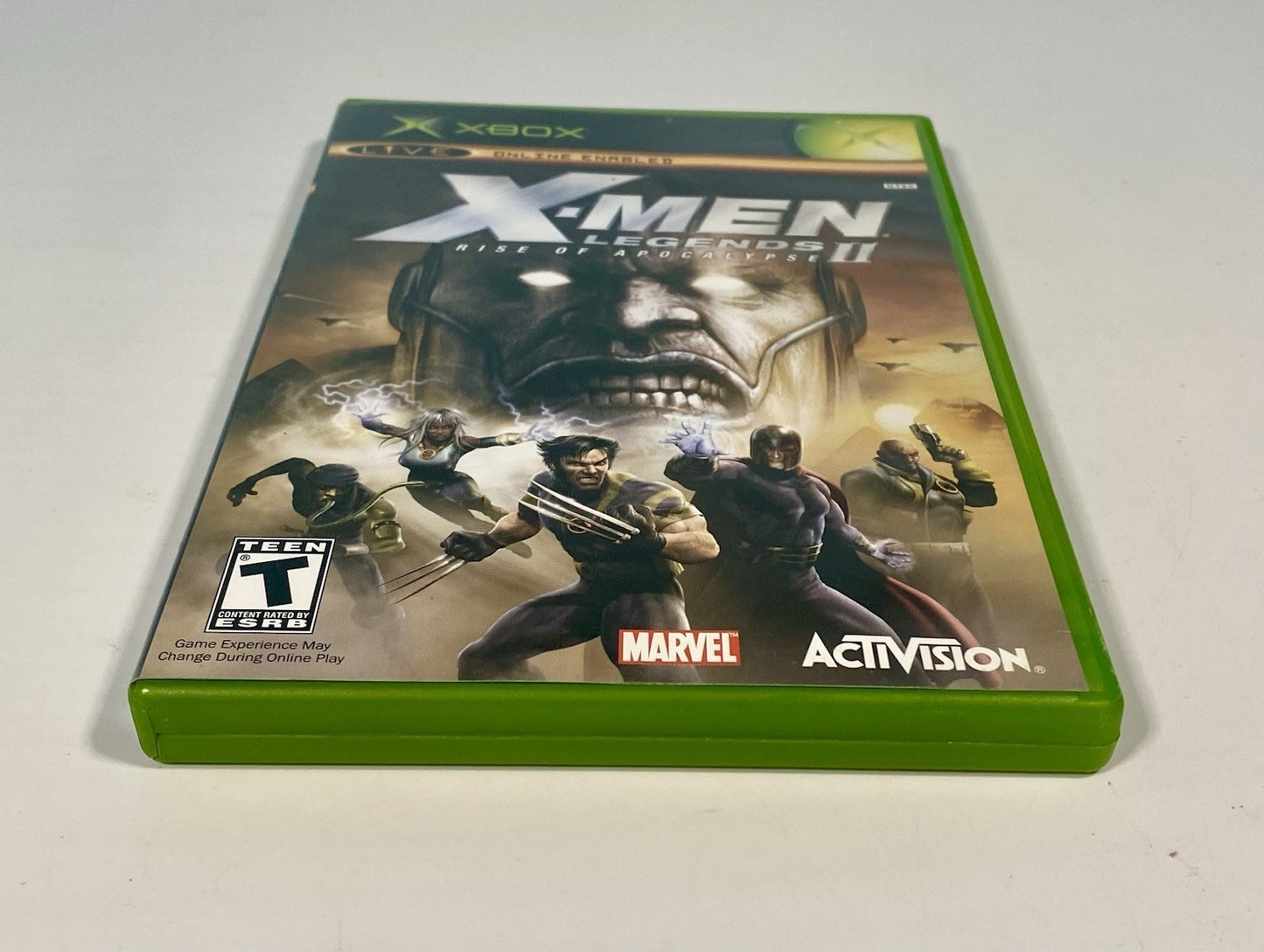 X-Men Legends 2 II: Rise of Apocalypse (Xbox, 2005) Complete CIB Tested Working