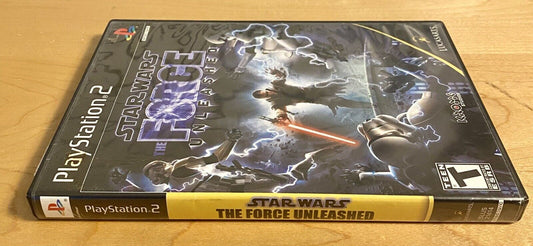 Star Wars: The Force Unleashed (Sony PlayStation 2, 2008) PS2 - CIB W/ Manual