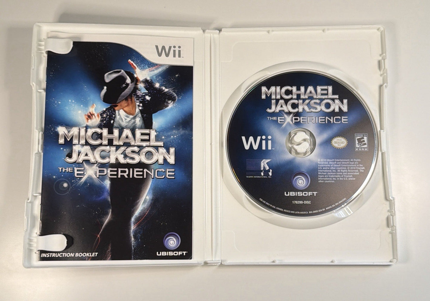 Michael Jackson The Experience Wii  (Nintendo Wii 2010) CIB Complete Tested!