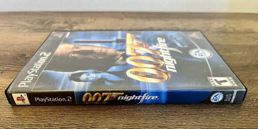 007 Nightfire James Bond (PlayStation 2 PS2 2002) Black Label, CIB With Reg Card