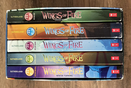 Wings of Fire Box Set, The Jade Mountain Prophecy [Books 6-10]