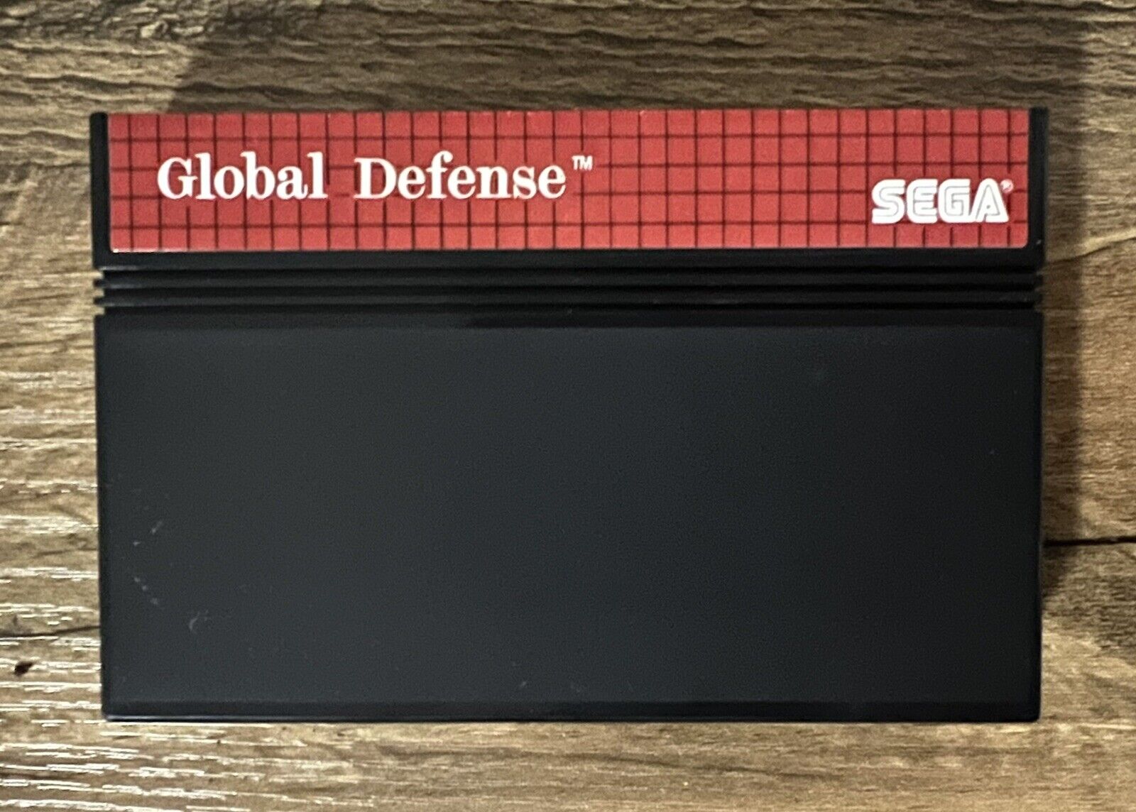 Global Defense (Sega Master, 1987) With Original Box, Manual & Poster Tested!