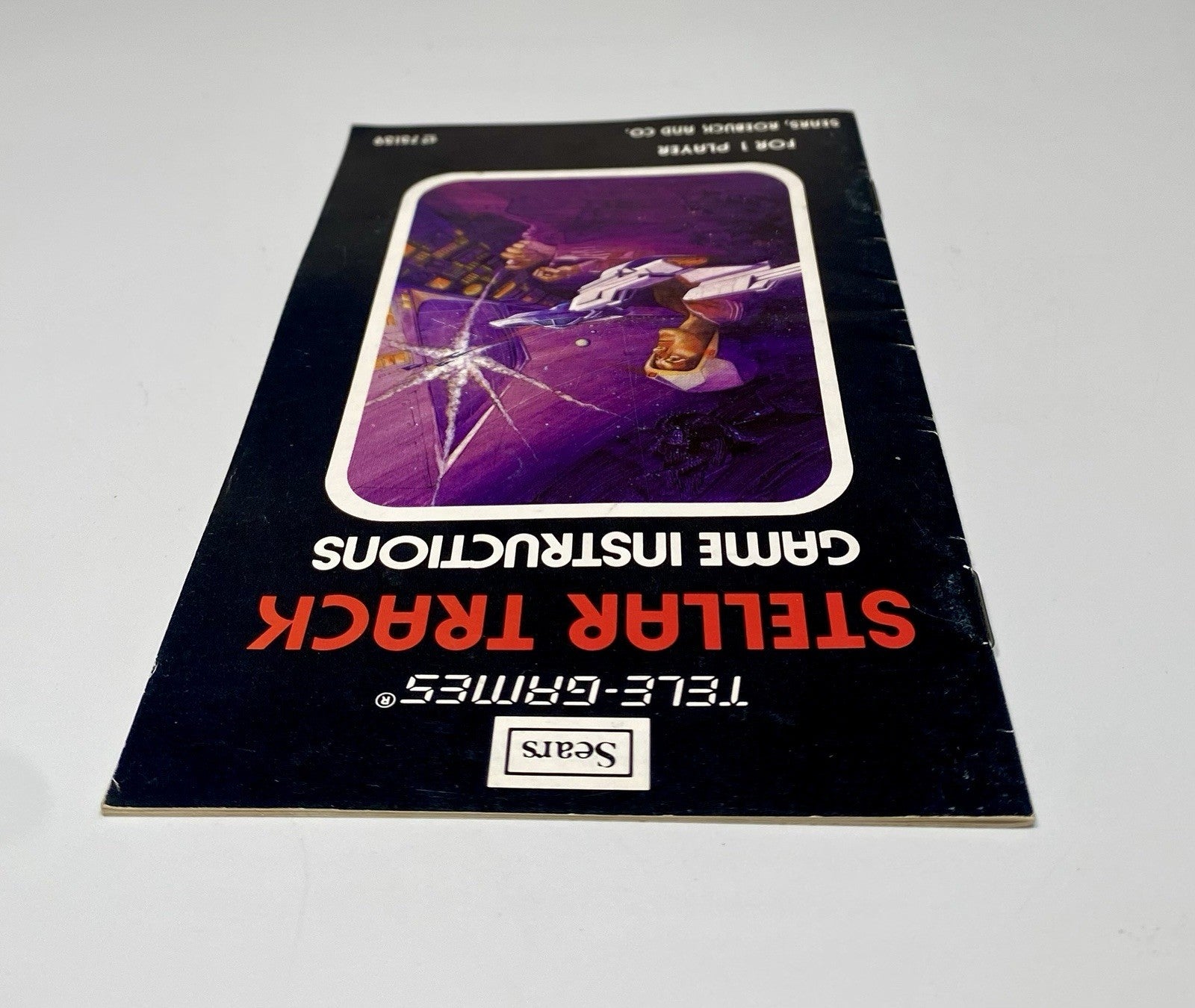 Stellar Track Atari 2600 Sears Tele-Games Manual Only