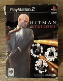 Hitman Trilogy (Sony PlayStation 2, 2007) COMPLETE AND TESTED 3 GAMES, MOVIE PRE