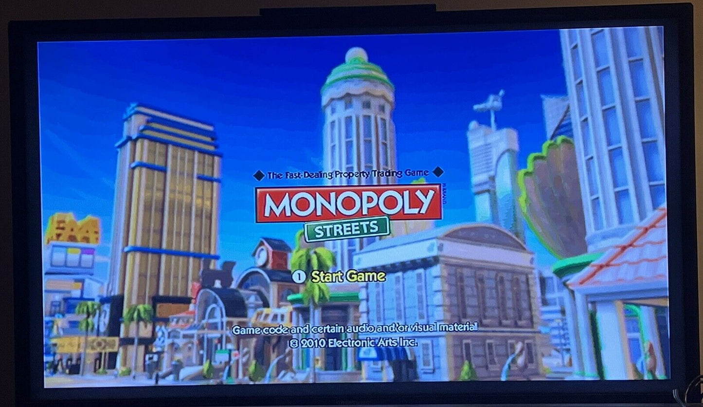 Monopoly Streets (Nintendo Wii) - CIB - tested & Working