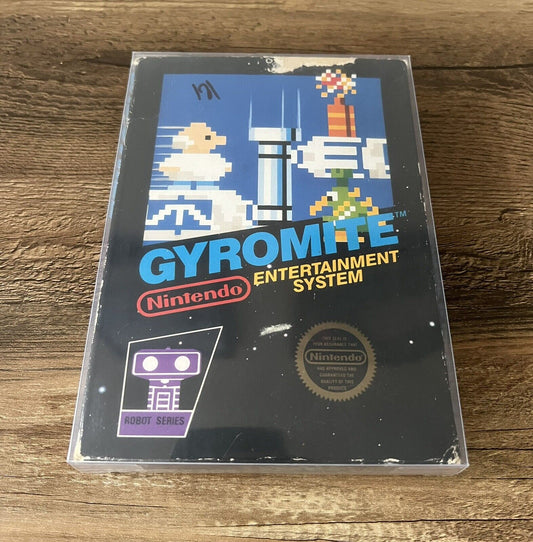 Gyromite. NES. Nintendo. Complete. CIB. Manual & Box. 5 Screw. Authentic. Tested