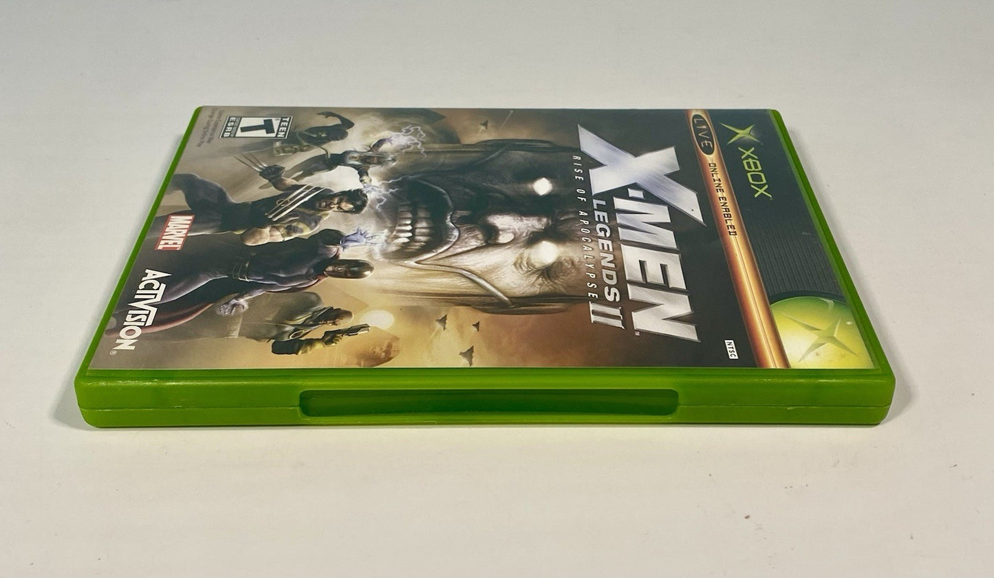 X-Men Legends 2 II: Rise of Apocalypse (Xbox, 2005) Complete CIB Tested Working