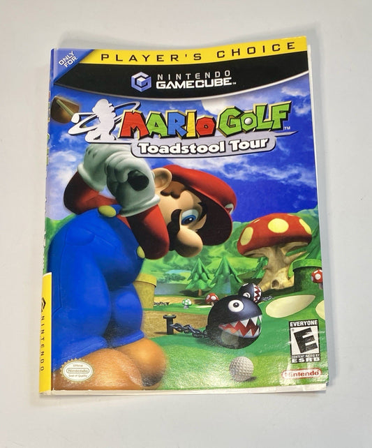 Mario Golf: Toadstool Tour (GameCube) Cover Art Only - No Game