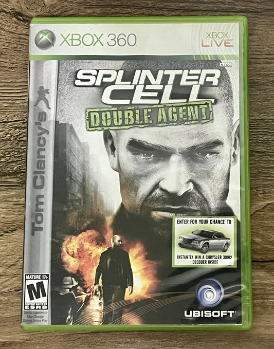 Tom Clancy's Splinter Cell: Double Agent (Microsoft Xbox 360, 2006) COMPLETE CIB