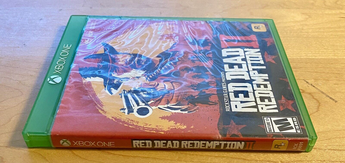 Red Dead Redemption II 2 (Xbox One, 2018) No Map