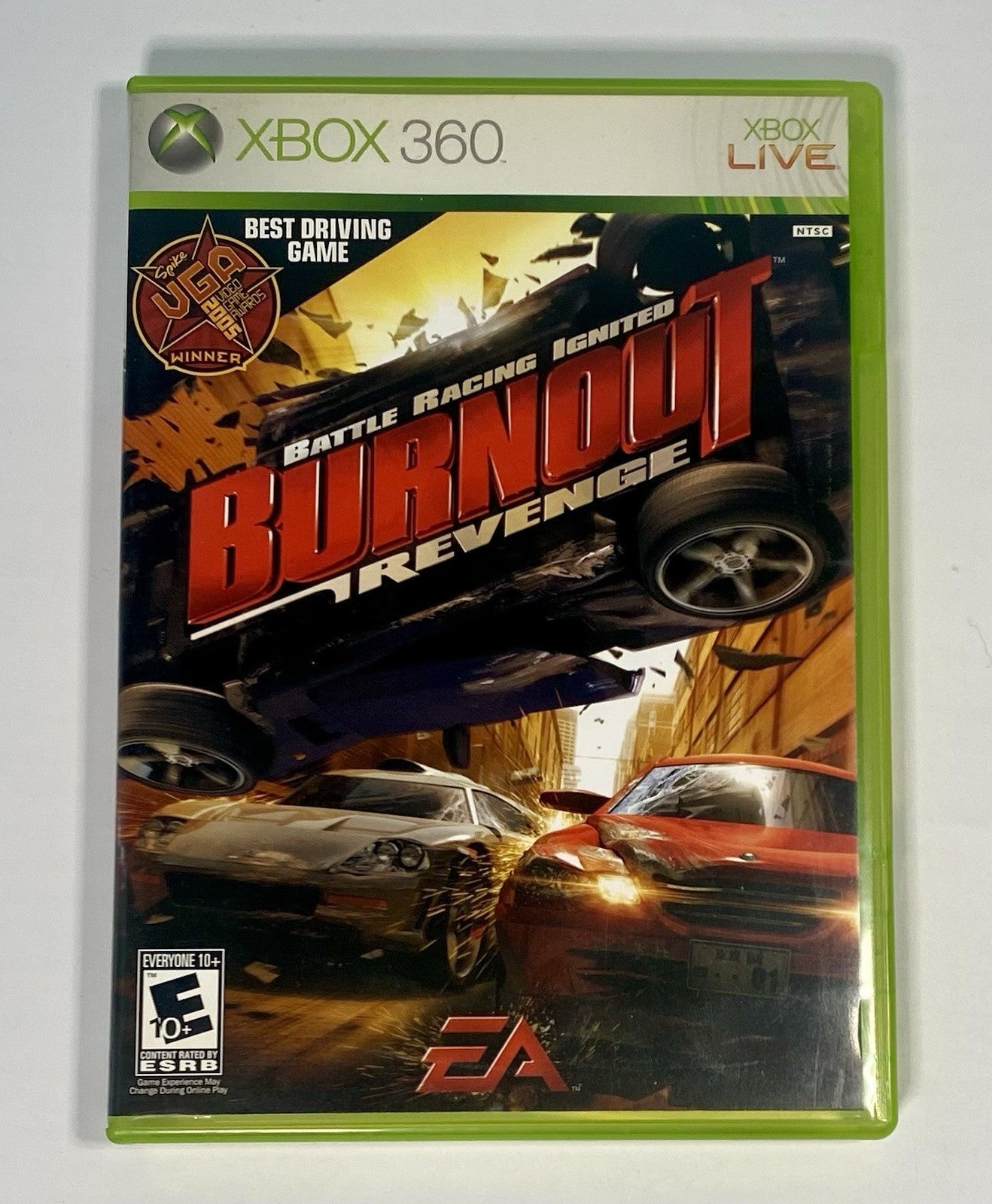 Burnout: Revenge (Microsoft Xbox 360, 2006) Complete CIB W/ Manual, Tested