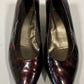 STUART WEITZMAN Women Size 10 M Shoes Brown Almond Toe Leather Sole