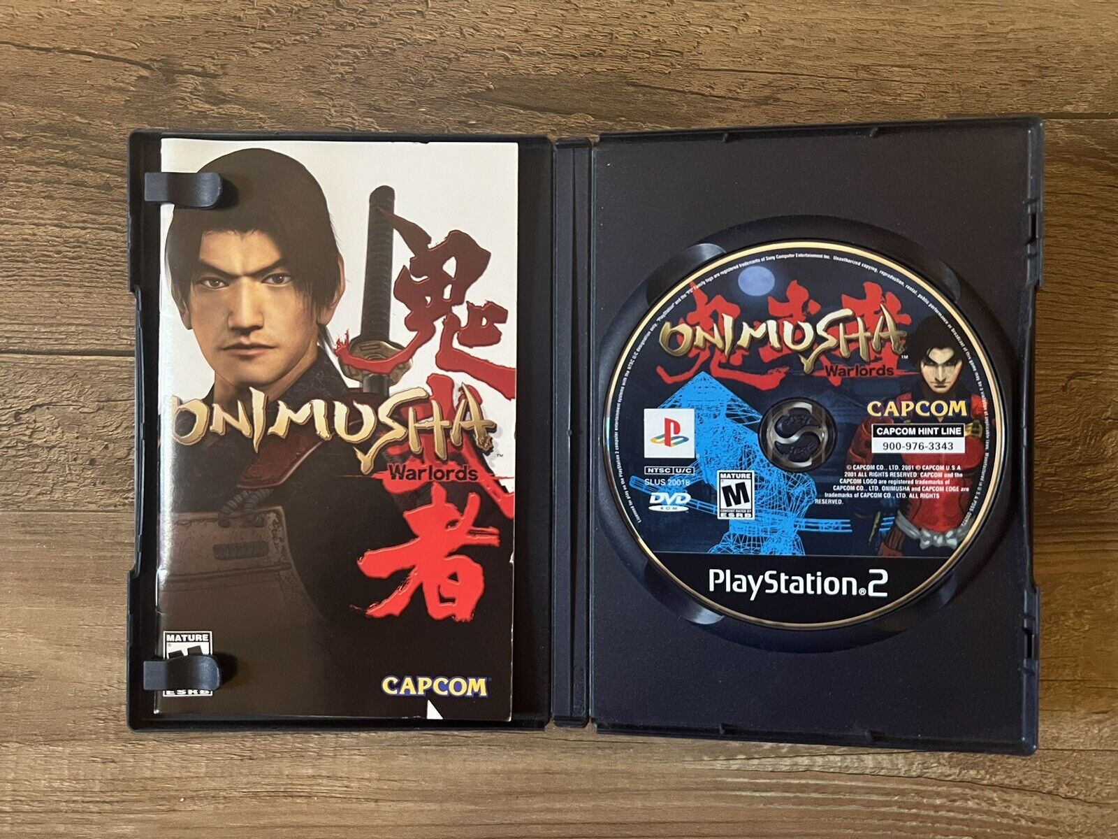 Onimusha: Warlords PS2 (Sony PlayStation 2, 2002) CIB Complete