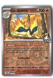 Ethan's Quilava Reverse Holofoil NM (Destined Rivals 033/182)