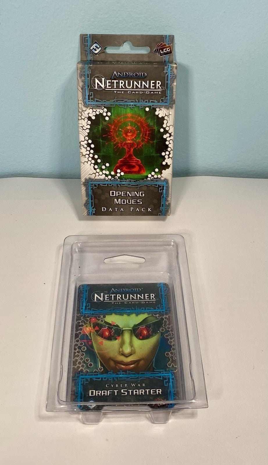 Android Netrunner LCG Opening Move Data Pack 2013 Fantasy Flight Games Read Desc