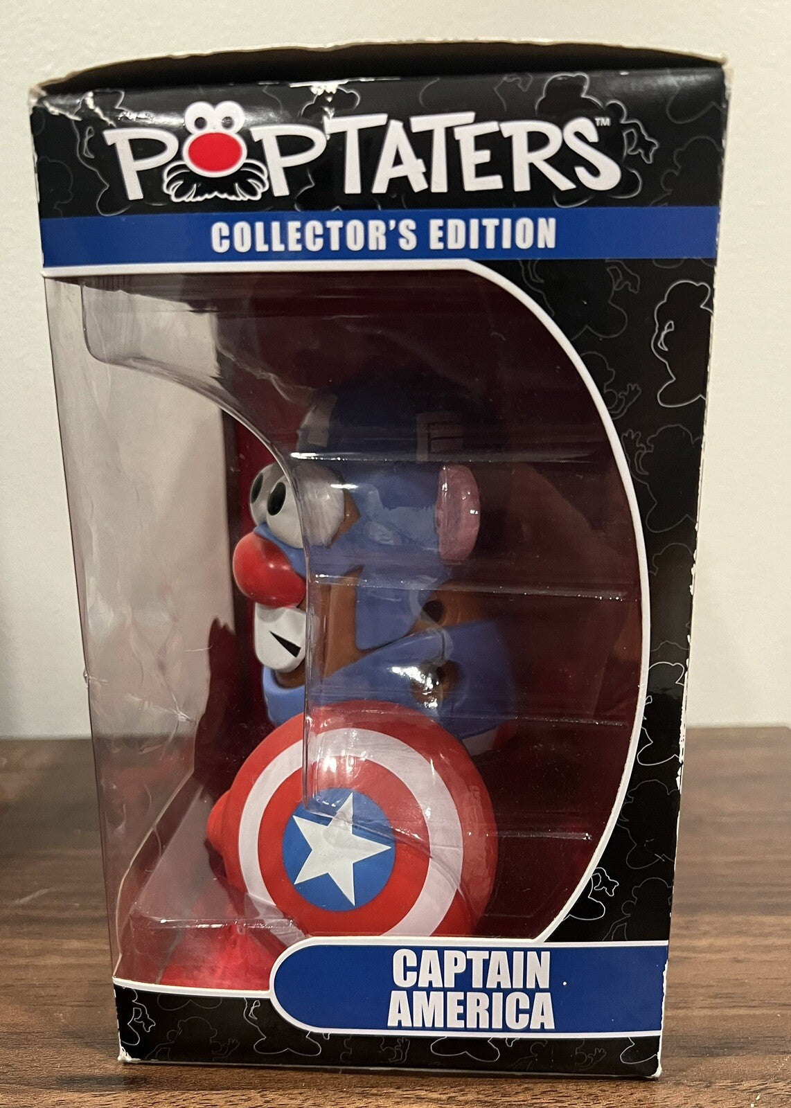 Mr. Potato Head Marvel Captain America Playskool 6" Collectors Edition NIB New