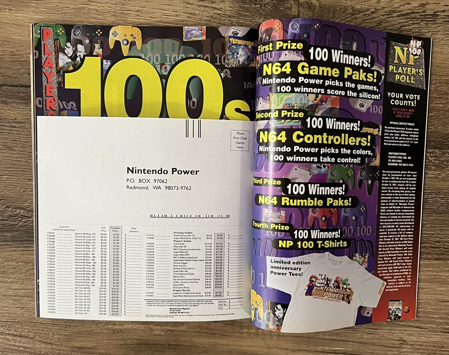 Nintendo Power  Vol. 100 September 1997 - 100 Greatest Games Complete