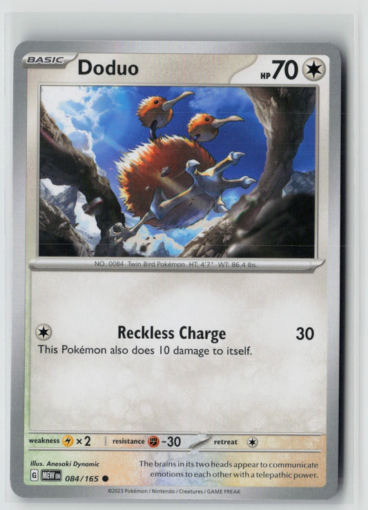 Doduo (SV: Scarlet & Violet 151 084/165) NM