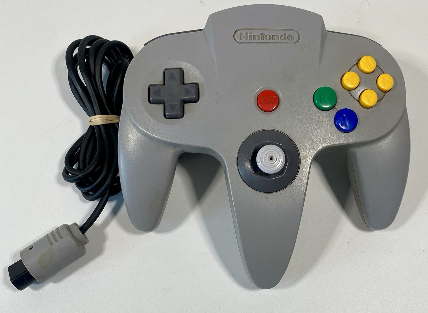 Nintendo 64 N64 Game Console Bundle 1 Gray Controller & All Cords, Tested!