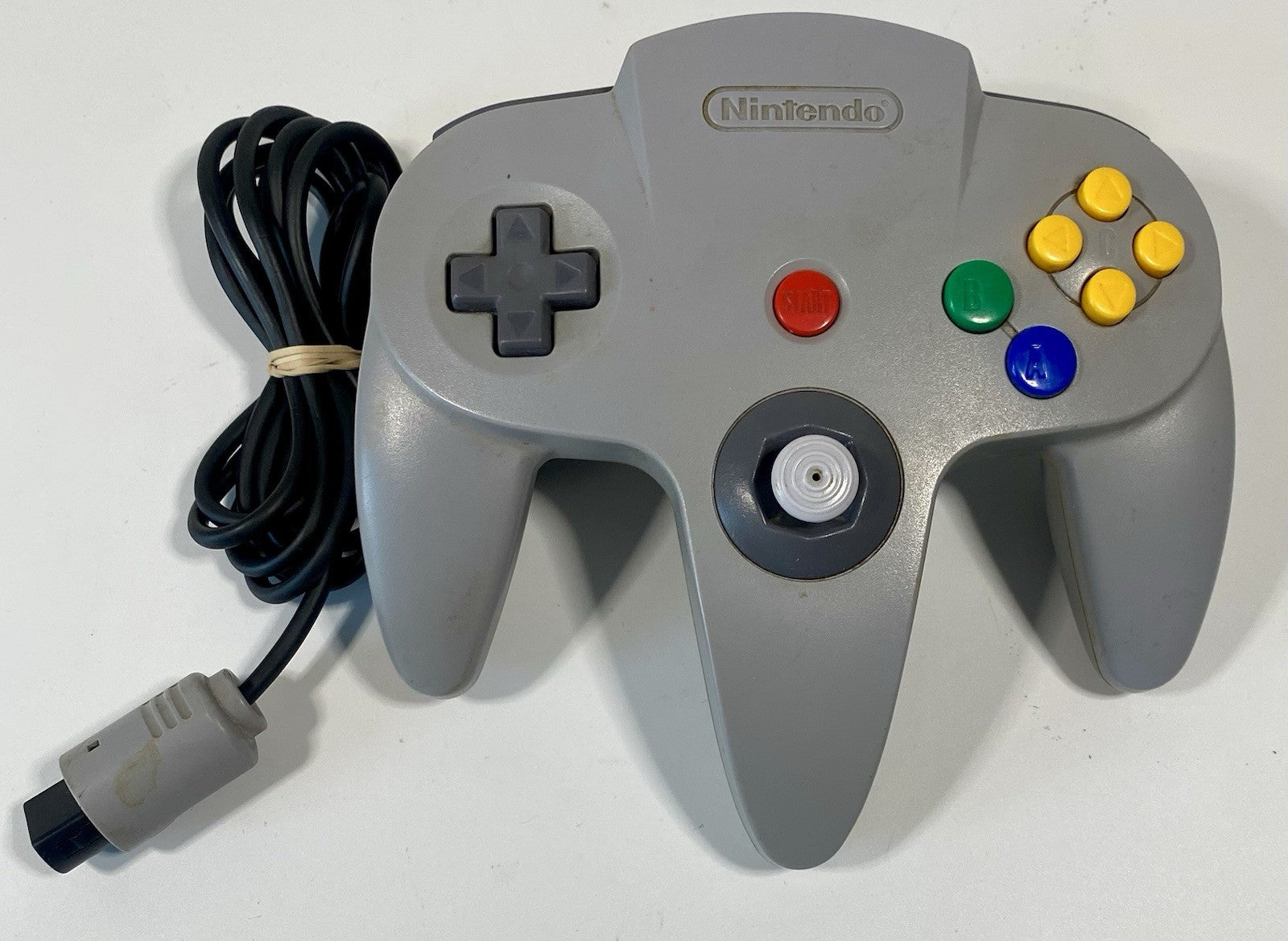 Nintendo 64 N64 Game Console Bundle 1 Gray Controller & All Cords, Tested!