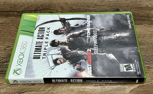 Ultimate Action Triple Pack (Microsoft Xbox 360, 2015)