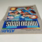 Mario Bros. (Atari 5200, 1983) Nintendo Cartridge And Manual, Tested & Works!