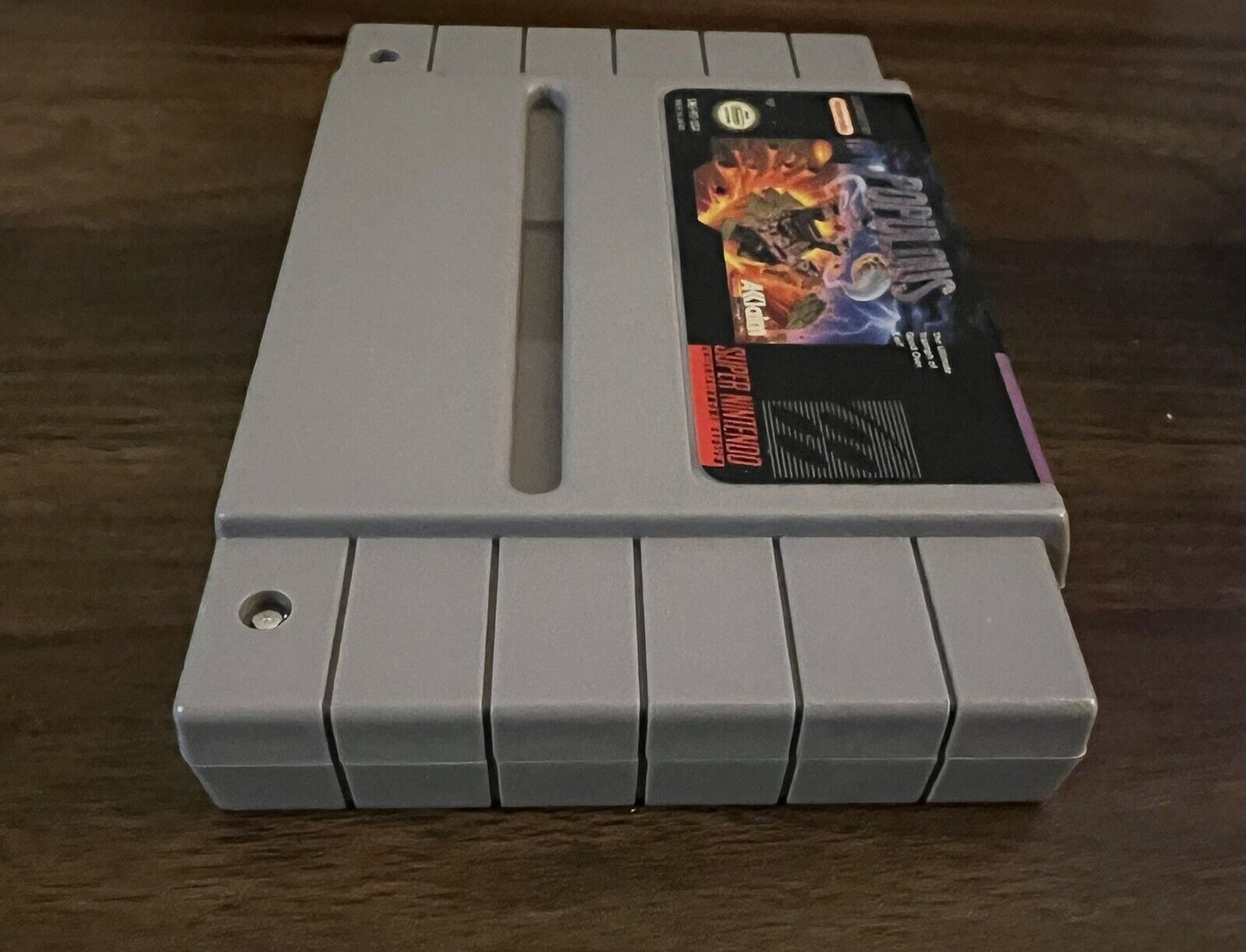 Populous - Super Nintendo SNES - Authentic Cleaned & Tested Cart Only