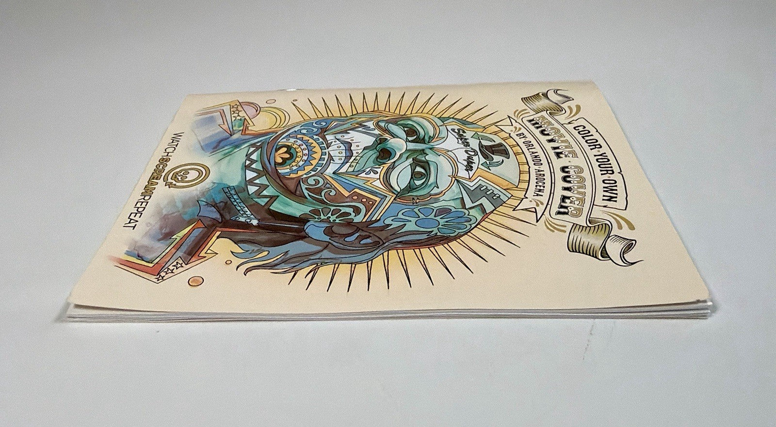 Color Your Own Movie Cover Walmart Exclusive Coloring Booklet by Orlando Arocena