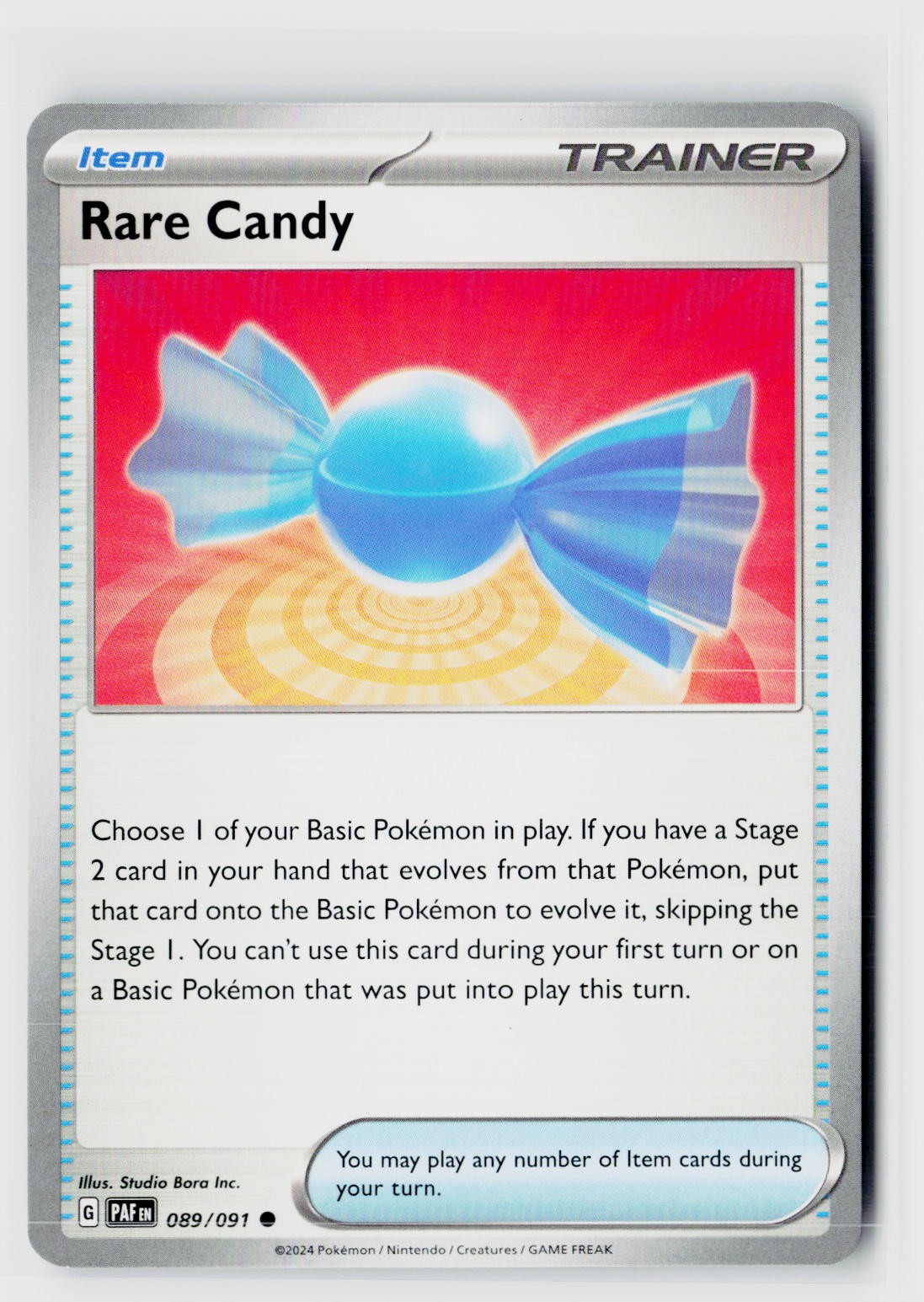 Rare Candy (SV: Paldean Fates 089/091) NM
