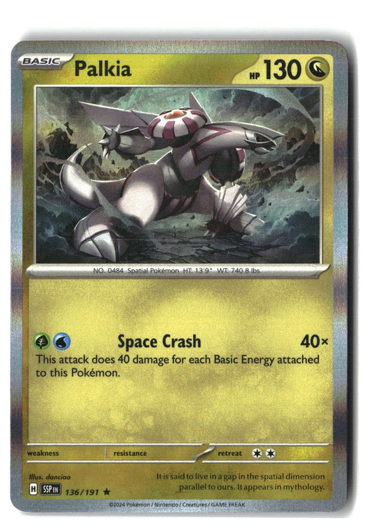 Palkia Holofoil NM (Surging Sparks 136/191)