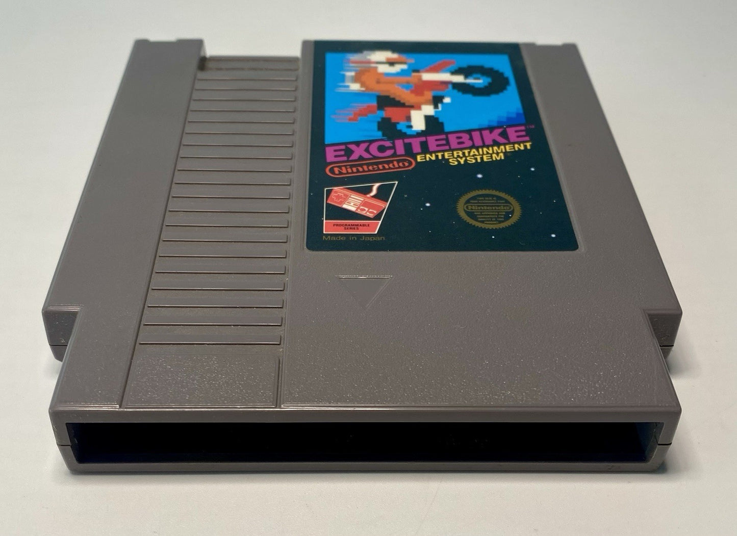 Excitebike (Nintendo Entertainment System, 1985) NES Authentic Tested & Works!