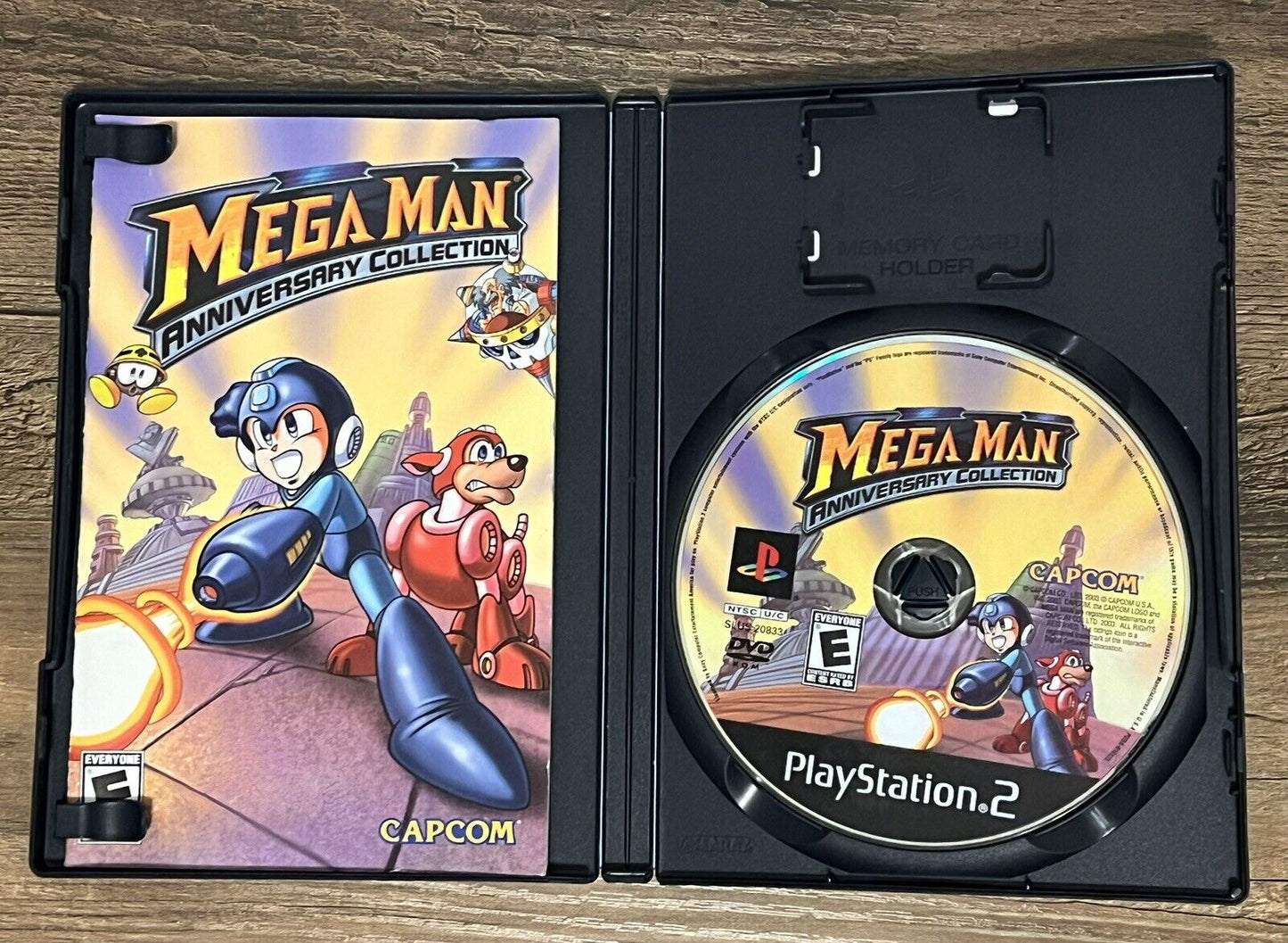 Mega Man Anniversary Collection (Sony PlayStation 2, 2004) Complete