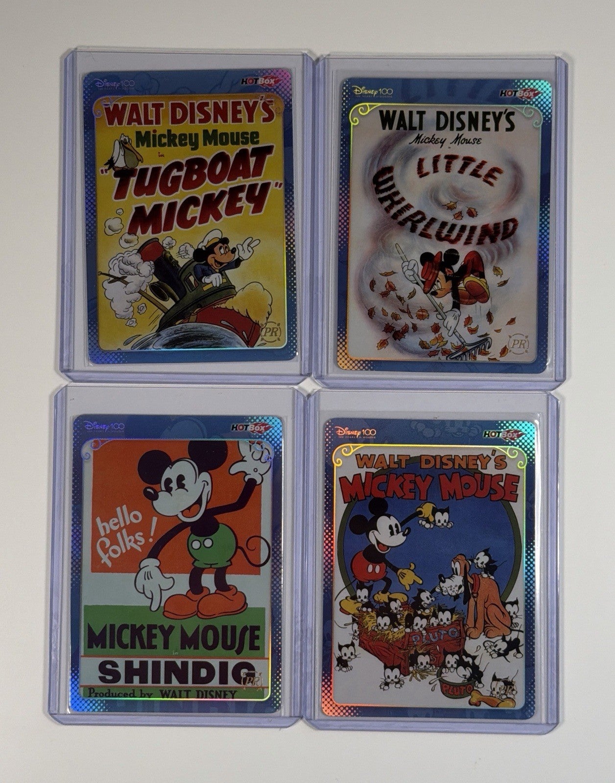 2023 Kakawow Hotbox Disney 100 Mickey & Friends PR 10 Cards Bundle Lot All NM