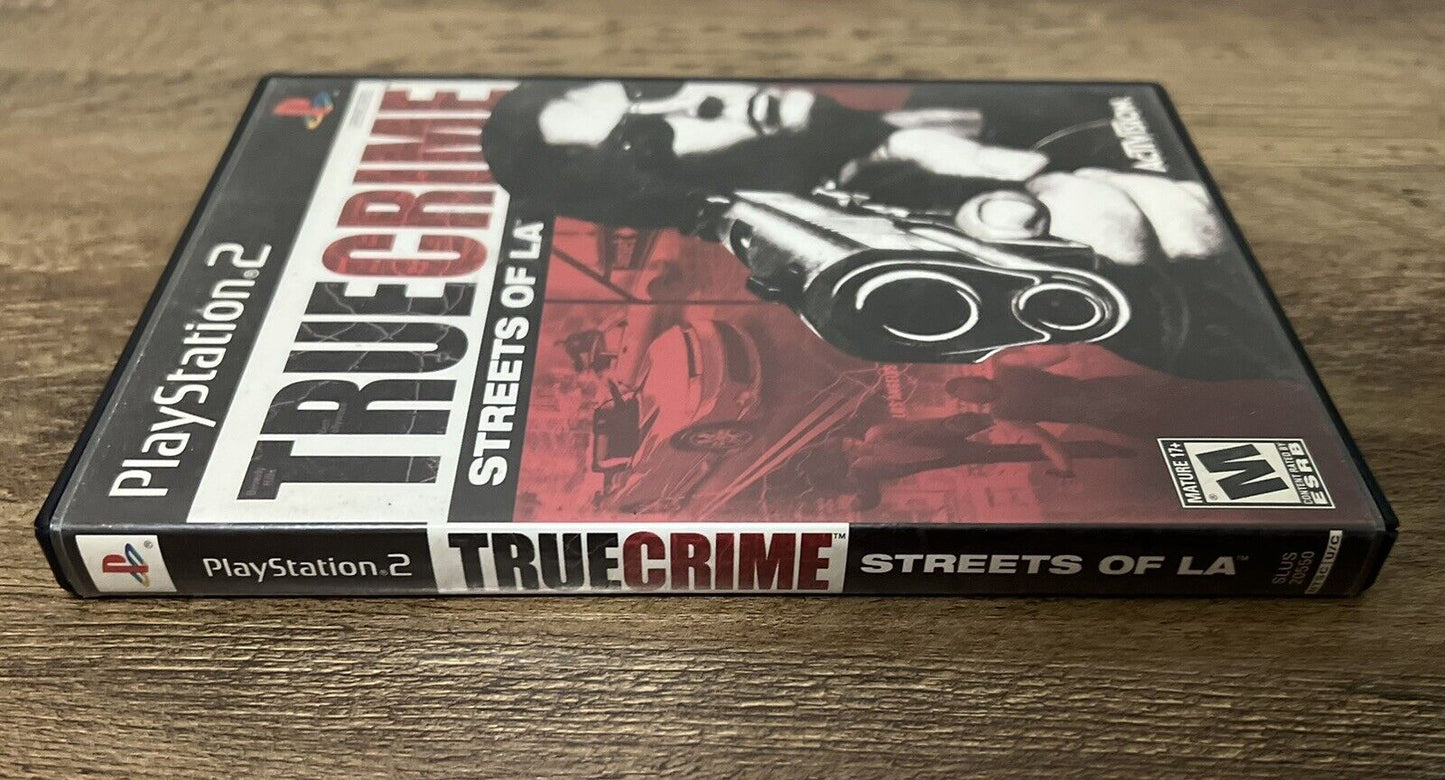 True Crime Streets Of LA PlayStation 2 PS2 Tested And Works!