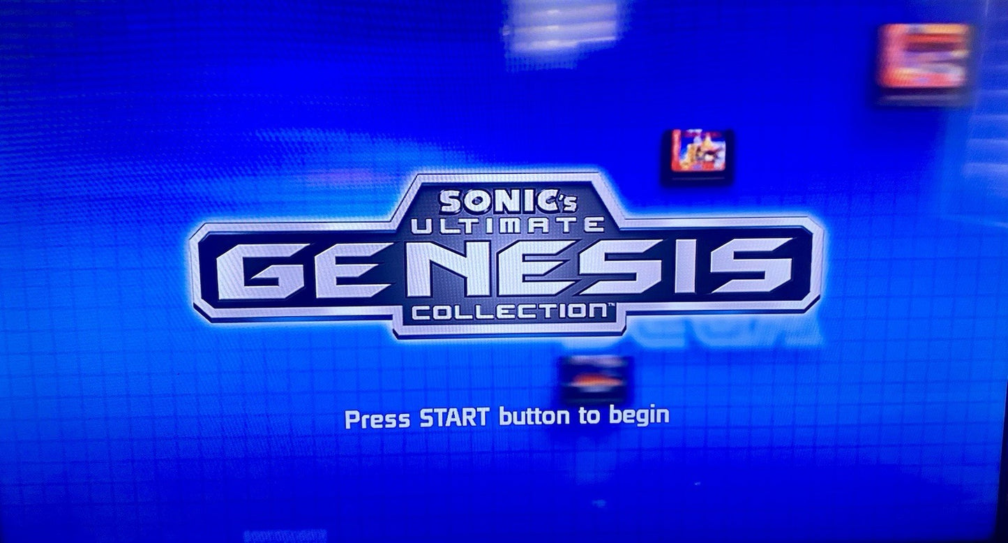 Sonic's Ultimate Genesis Collection PlayStation 3 PS3 Complete CIB w/ Manual