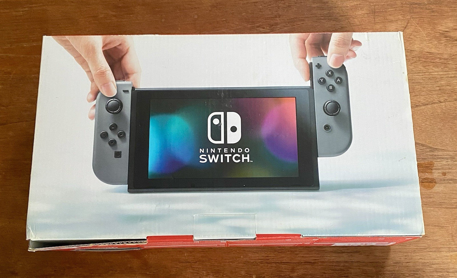 Nintendo Switch HAC-001 Gray Console CIB Complete Tested & Working!