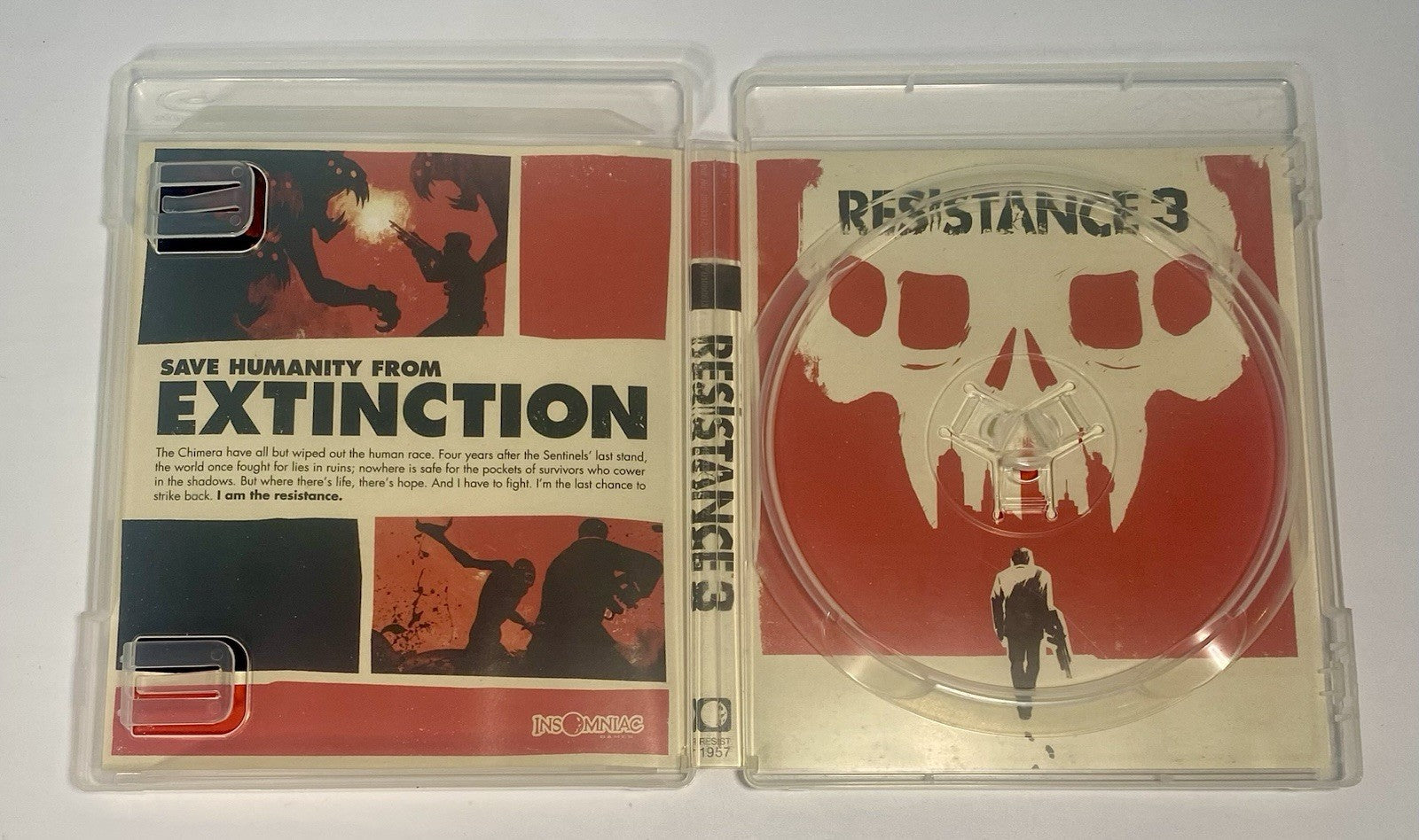 Resistance 3 (Sony PlayStation 3) PS3 Not For Resale NFR Tested CIB Complete