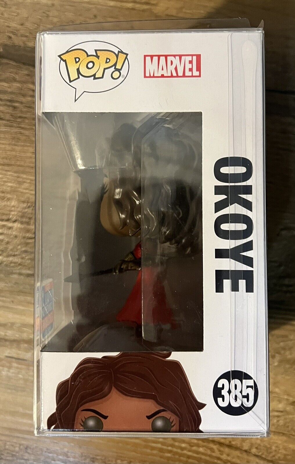 Funko Pop! Marvel Black Panther Okoye #385 2018 Fall NYCC Convention Exclusive